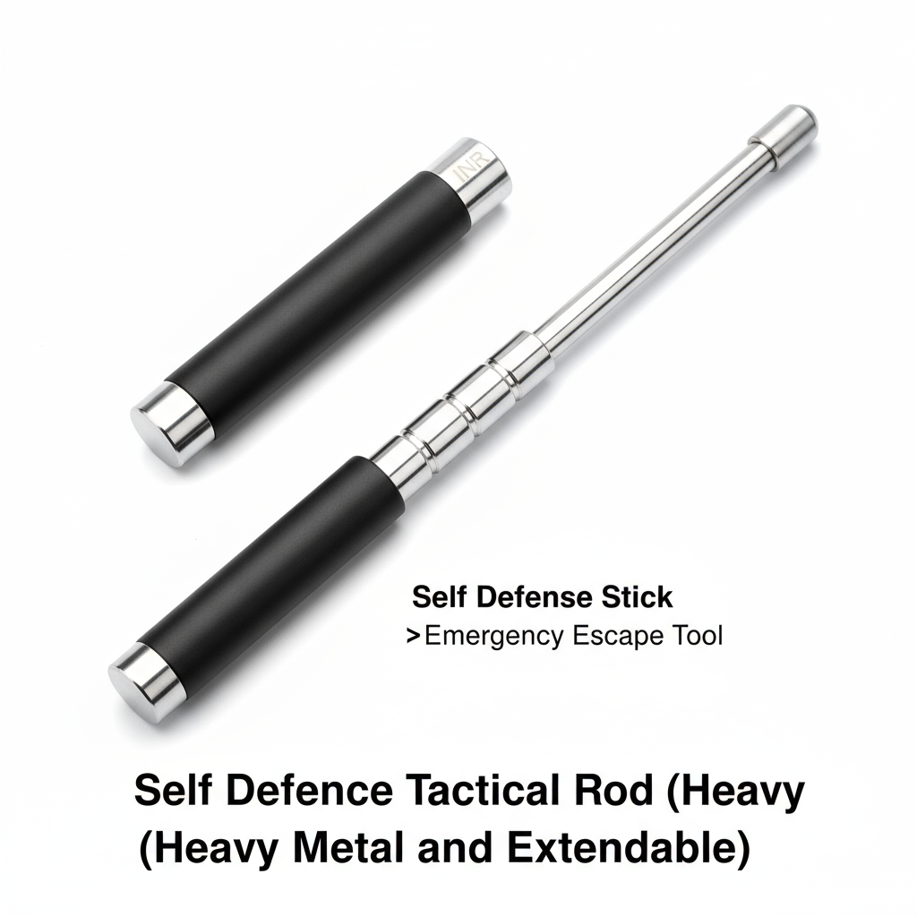 Self Defence Tactical Rod (Heavy Metal and Extendable)